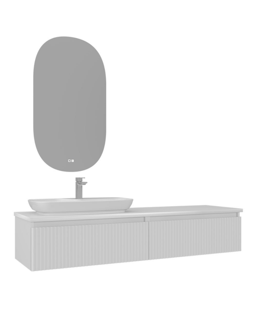 Orka Lentia 160 cm Banyo Mobilyası Takım