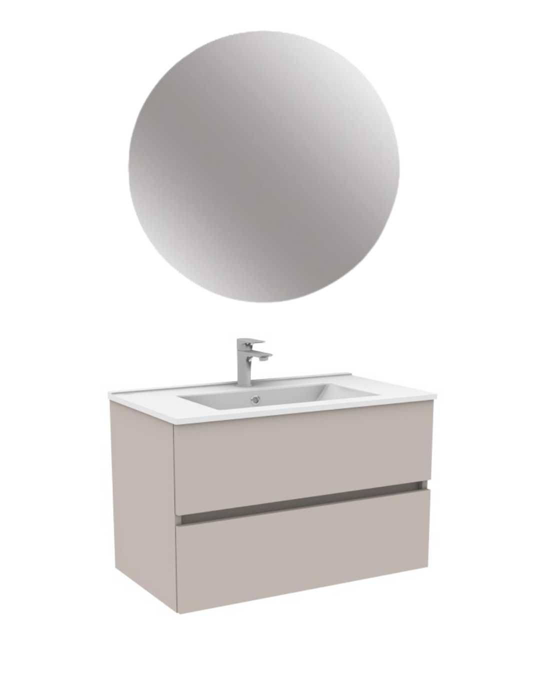 Kobos Simple Banyo Mobilya Takımı Çekmeceli