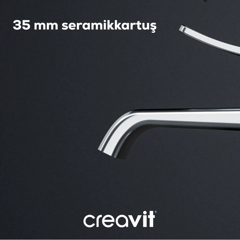 CREAVİT Lua Banyo Bataryası Armatürü LU2500