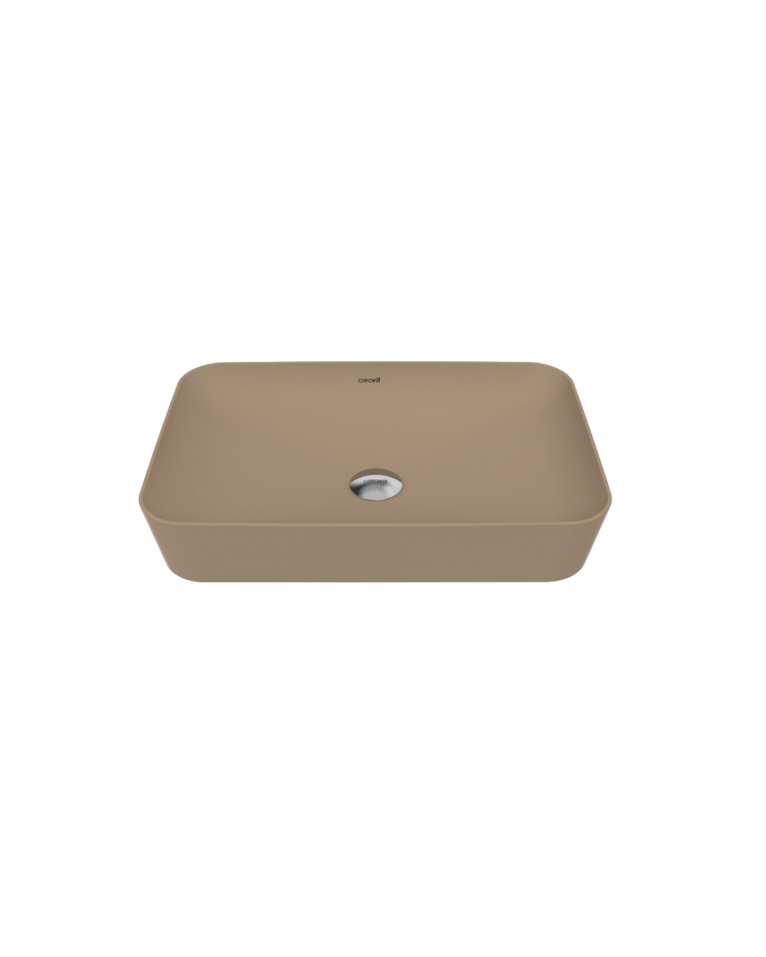 Creavit Ultra 60 cm Tezga hüstü Lavabo Cappucino Mat UL060.00CM