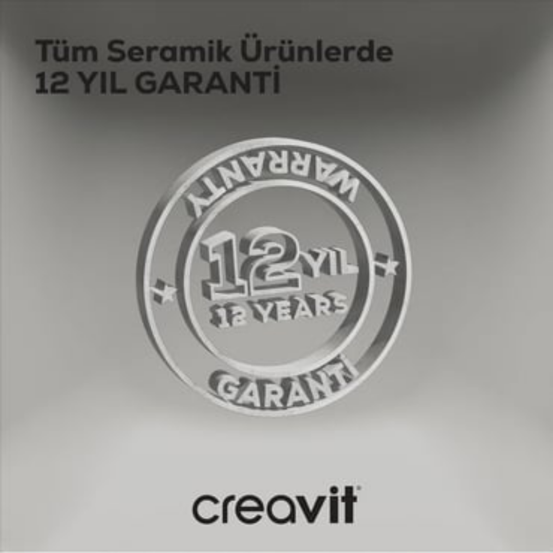 CREAVİT TP570 Çevre Yıkamalı 50x60 cm Hela Taşı