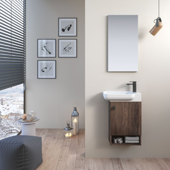 Orka Begonya 55 CM Banyo Dolabı Takımı  