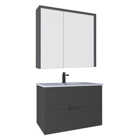 Kobos Meta Banyo Dolabı Takımı