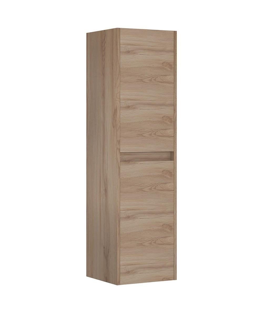 Orka Side 40 CM Banyo Boy Dolabı Legnano-Açık Meşe