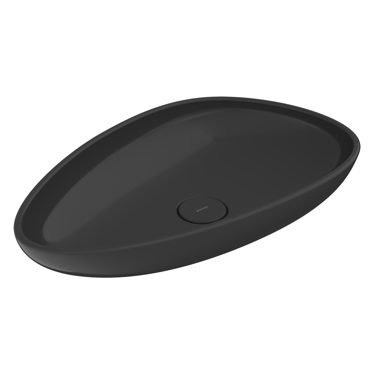 Bocchi Etna Çanak Lavabo 58 Cm Parlak Siyah 1114-005-0125