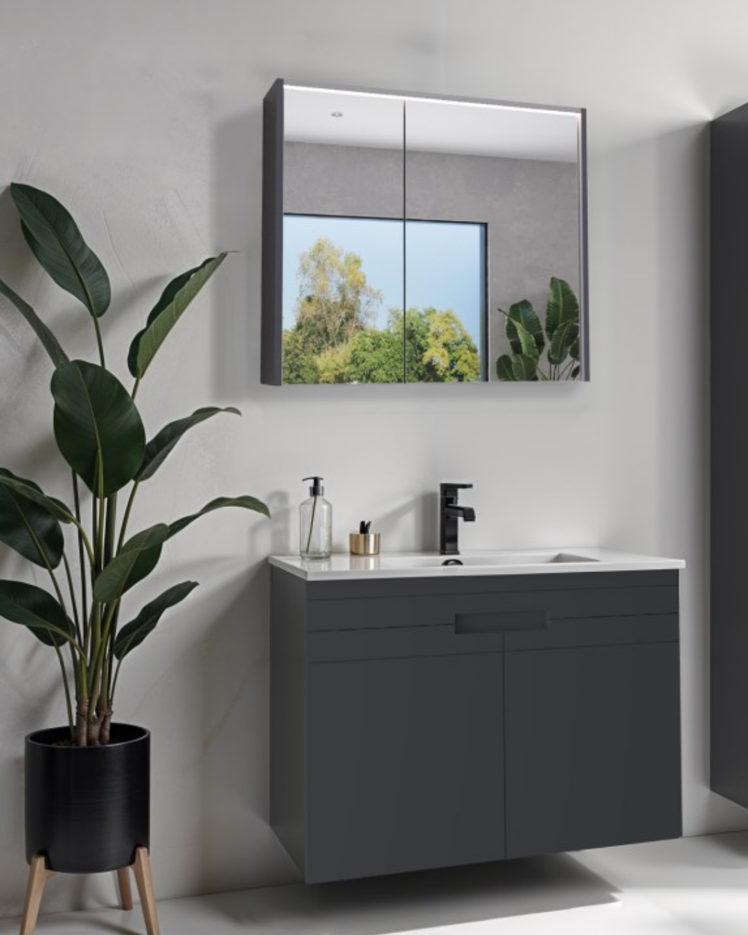 Kobos Meta Banyo Mobilya Takımı Çekmeceli