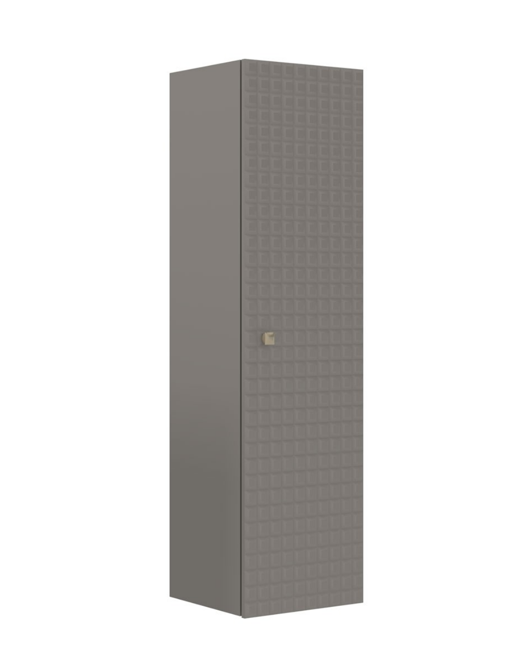 Orka Lipari 40 cm Banyo Boy Dolabı Mat Vizon