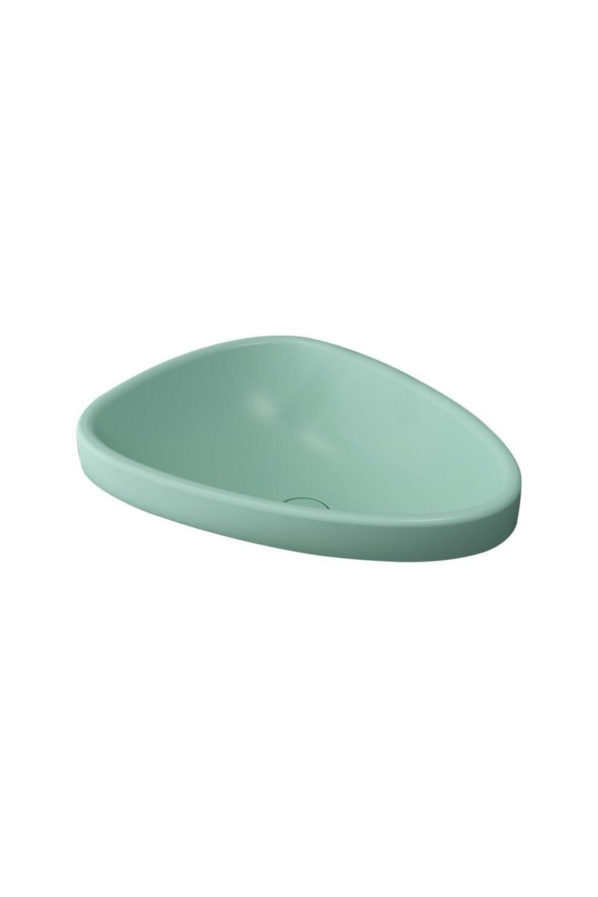 Bocchi 1112-033-0125 Etna Tezgah Üstü Lavabo 58 Cm Mat Mint Yeşil