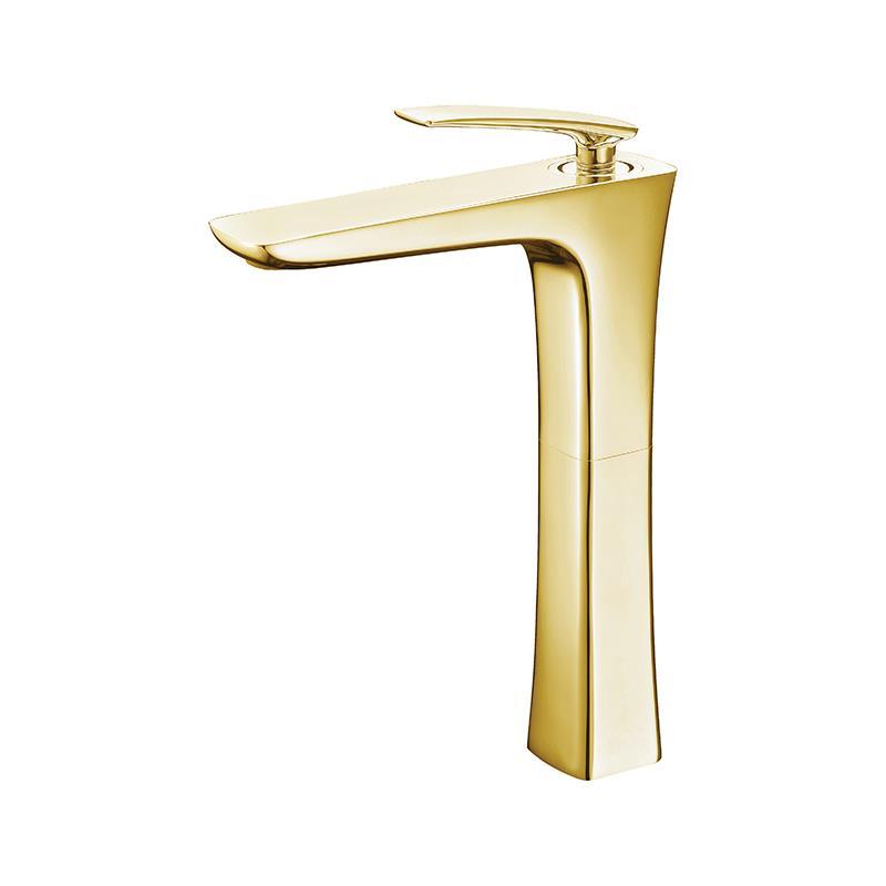 NEWARC LİFE ÇANAK TİPİ LAVABO BATARYASI ALTIN