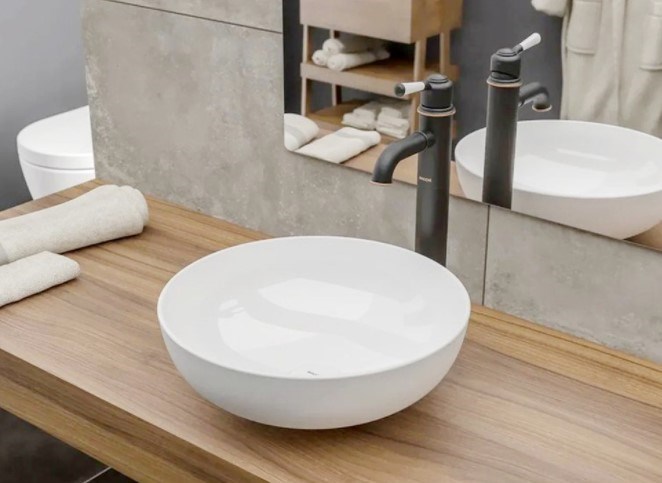 Bocchi Slim Line Yuvarlak Lavabo 38 cm P KIRMIZI 1494-019-0125