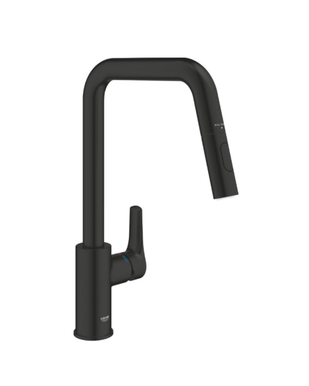 Grohe 306192430 Eurosmart Eviye Bataryası 2 Akışlı Mat Siyah 