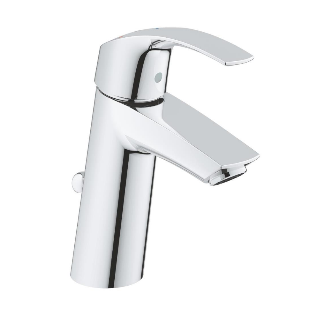 Eurosmart Tek Kumandalı Lavabo Bataryası Krom