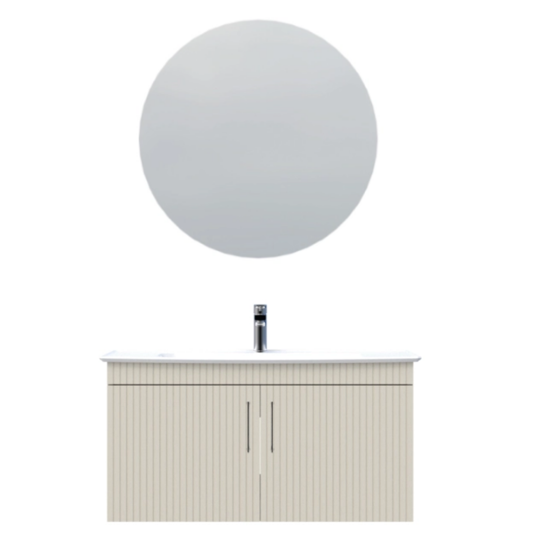 Creavit E10 Lake Kapaklı Erine Lavabolu Banyo Takımı 100 cm