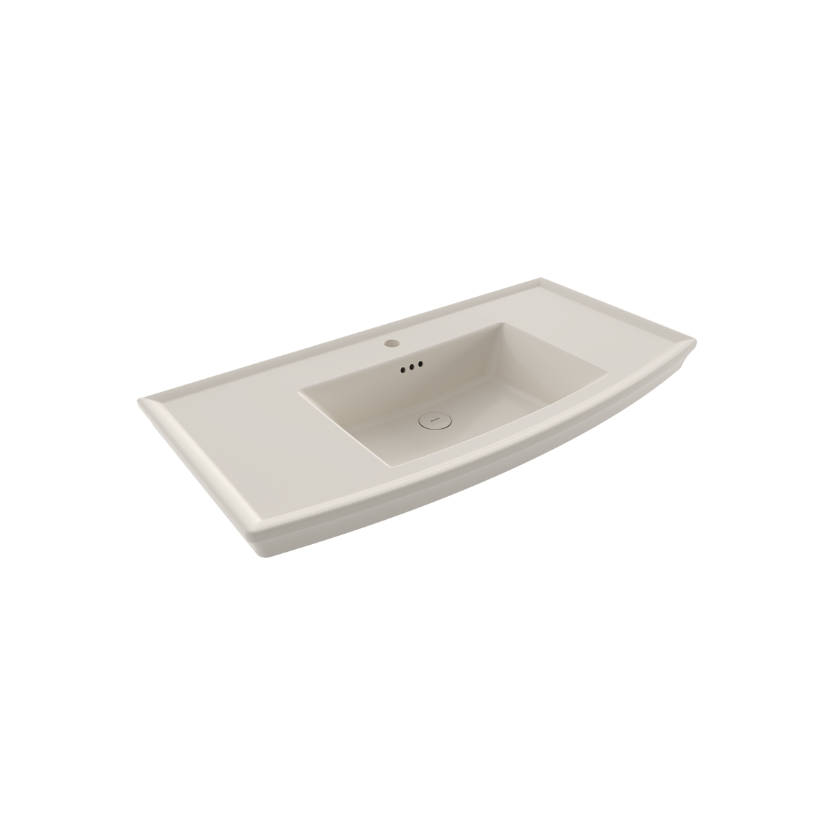 Bocchi Lavita Lavabo ve Ayak 100 cm Bisküvi