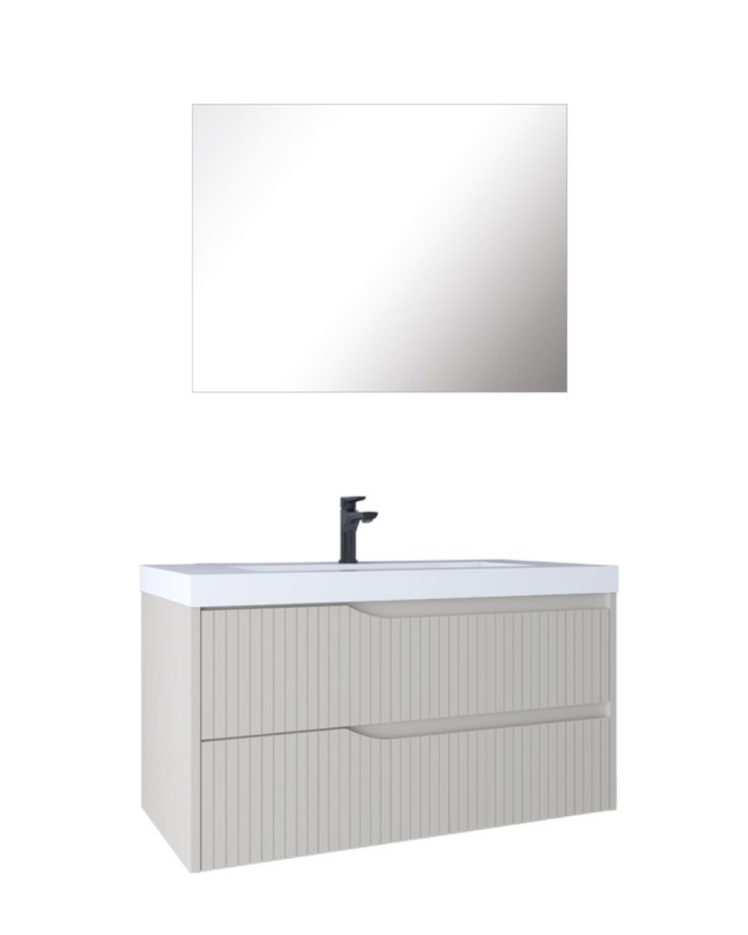 Kobos Infinity Banyo Mobilyası Takımı Çekmeceli