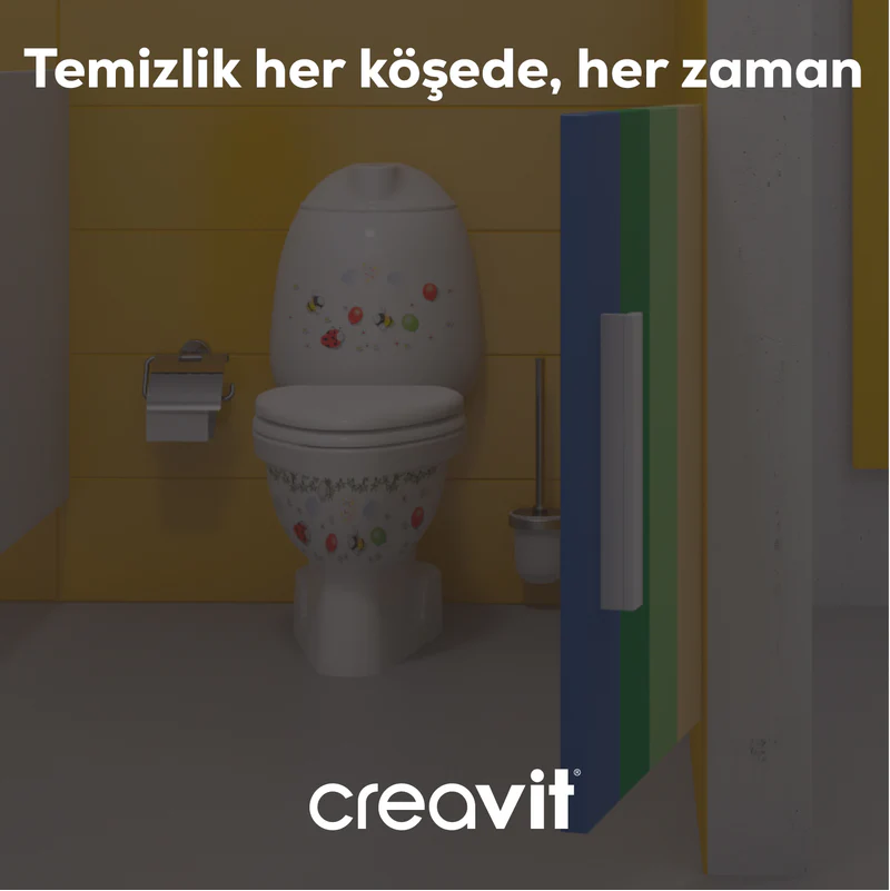 Creavit BJ11030 Joyful Tuvalet Fırçalığı