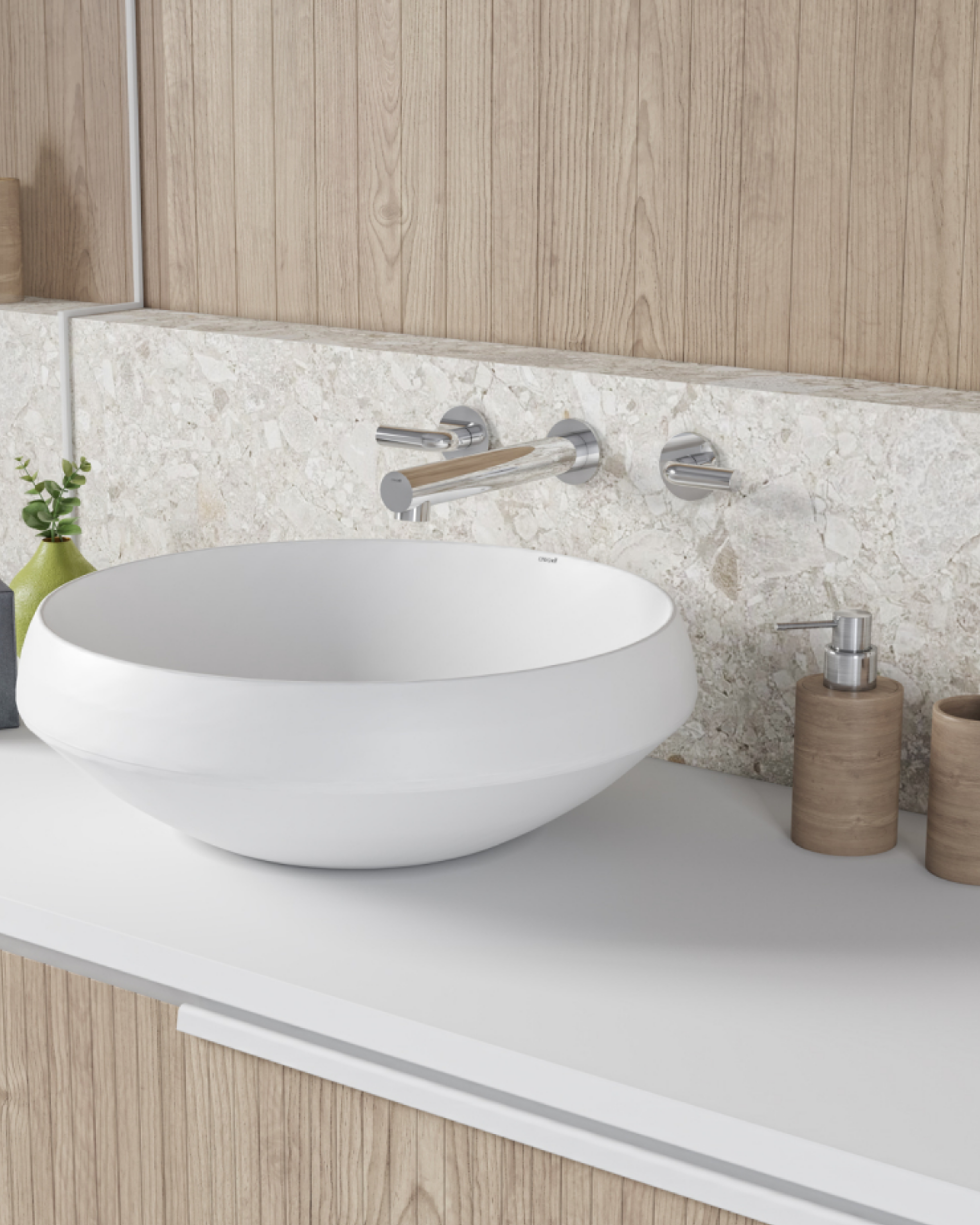 Creavit Azure Ankastre Lavabo Armatürü AZ1400 