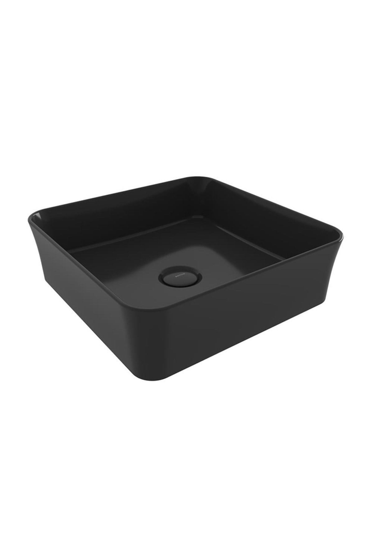 Bocchi Sottile Slim Line Çanak Lavabo 38 Cm Parlak Siyah 1477-005-0125