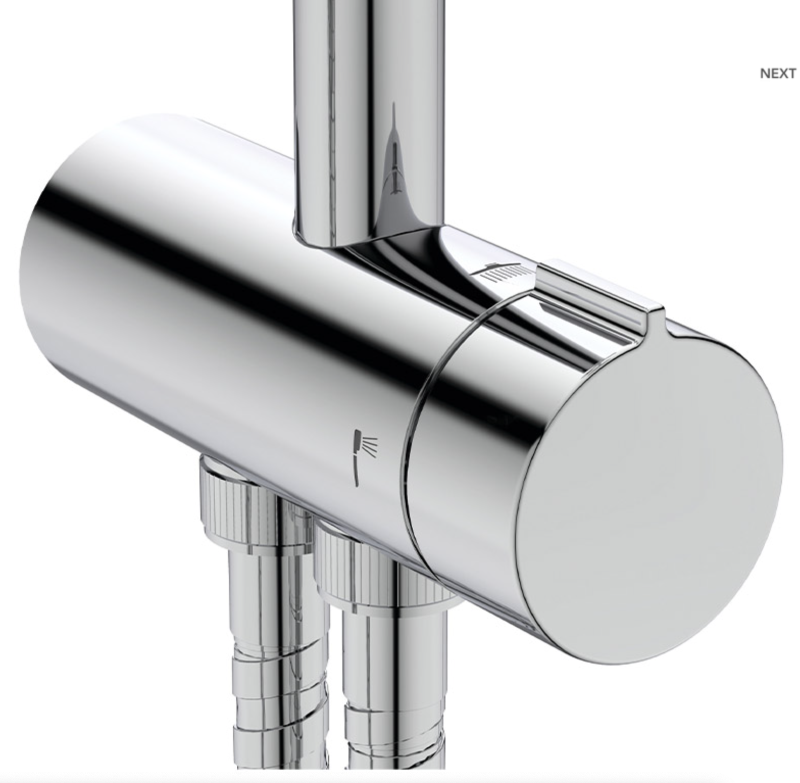 İdeal Standard BD972AA Ceratwist T20 Duş Sistemi-Chrome