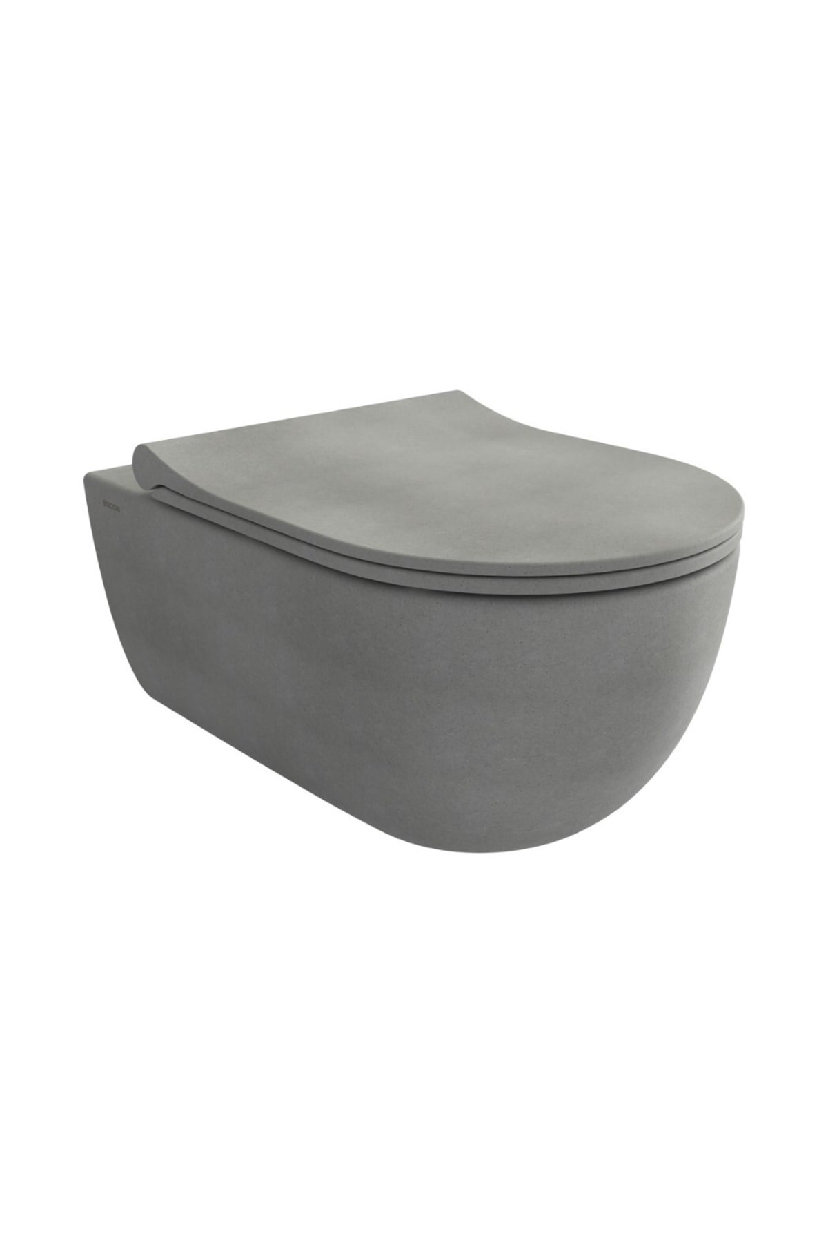 Bocchi 1417-069-0128 V Tondo Rimless Asma Klozet Mat Beton