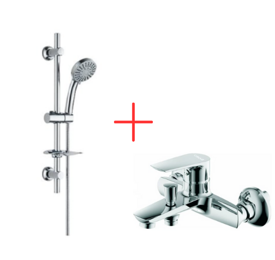 Creavit Sürgülü Duş Seti Takımı Sh425+so2500