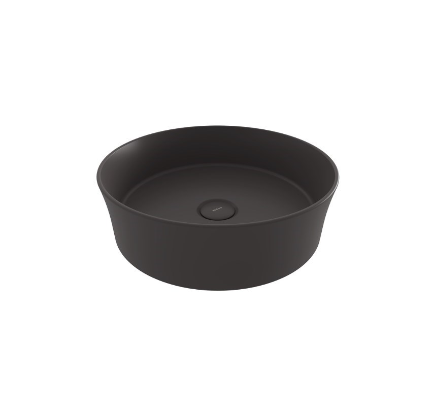 Bocchi Sottile Slim Line Yuvarlak Lavabo 38 cm Mat Antrasit 1478-020-0125