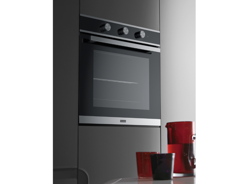 FRANKE Smart FSM 82 H XS Black Glass/Inox Fırın 116.0605.987