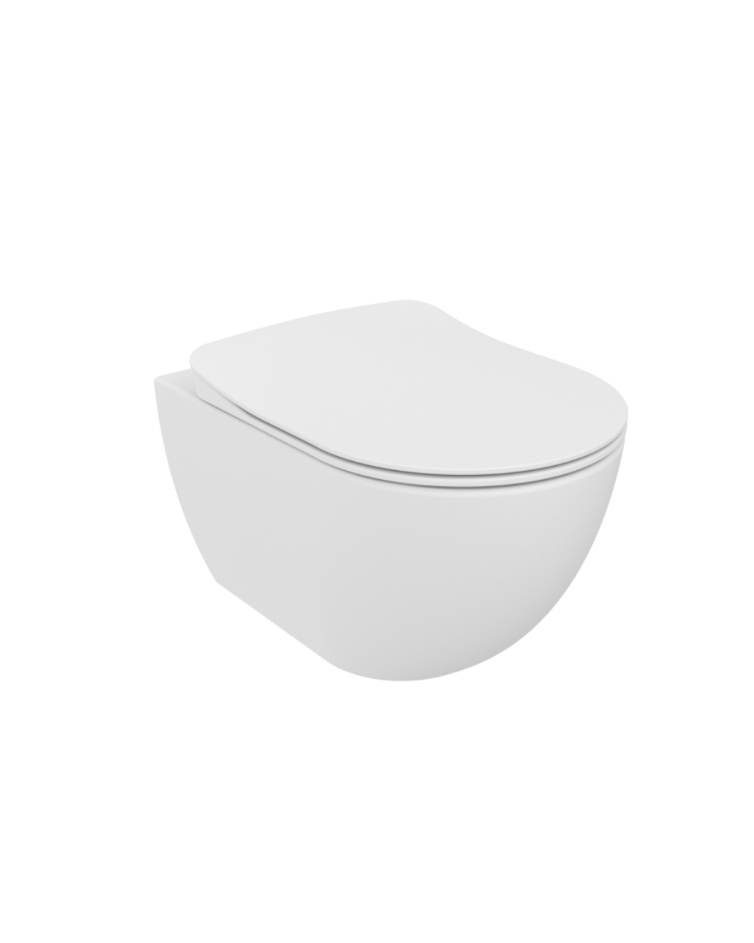 CREAVİT Rim-Off Kanalsız Klozet Ve Yavaş Kapanır Kapak FE322
