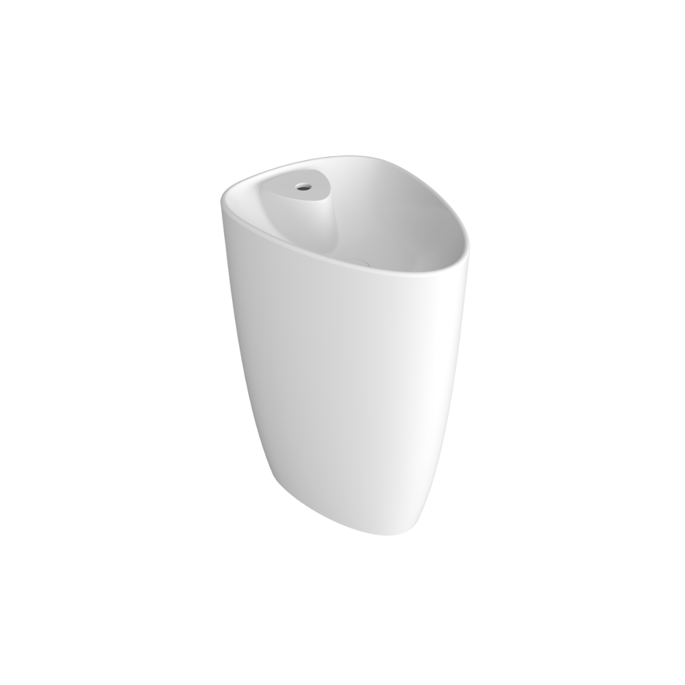 Bocchi 1337-002-0126 Etna Monoblok Lavabo Bataryalı Mat Beyaz