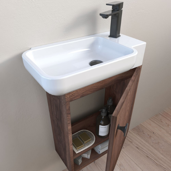 Orka Begonya 55 CM Banyo Dolabı Takımı  