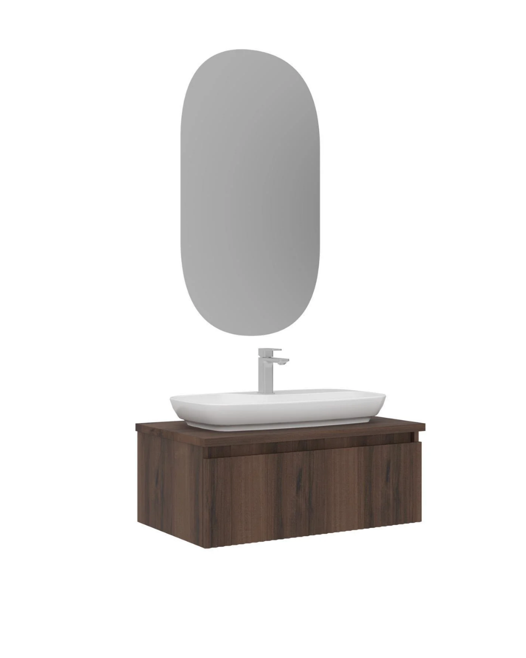Orka Lentia 100 Cm Banyo Mobilyası Takım