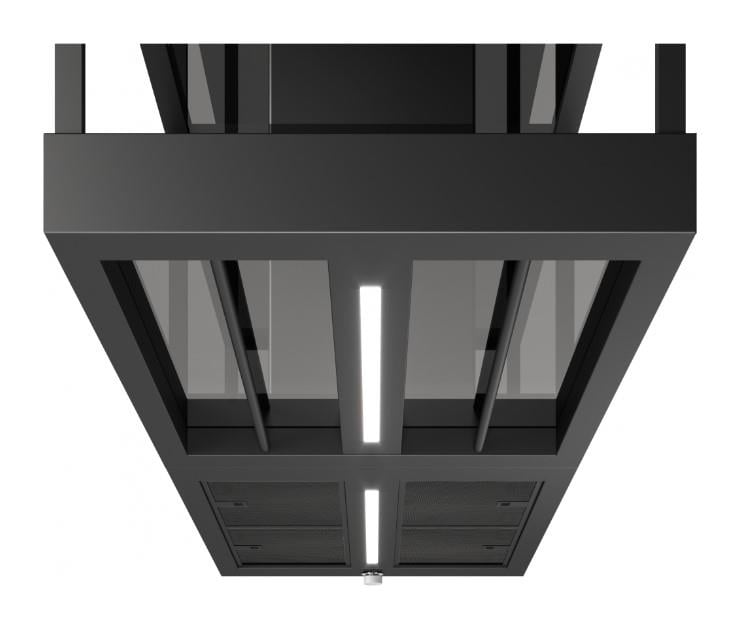 FRANKE 325.0678.073 T-Shelf Mat Siyah Raflı Davlumbaz