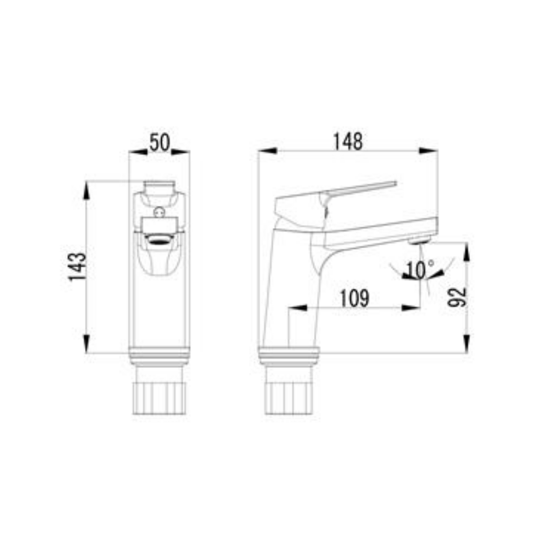 Creavit Ln1500 Luna Lavabo Bataryası