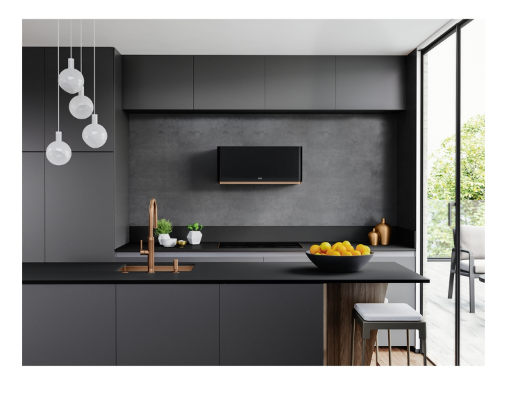 FRANKE Mythos Masterpiece FMY W BK M/CP 80 KL Matt Black+Copper Davlumbaz 335.0729.961