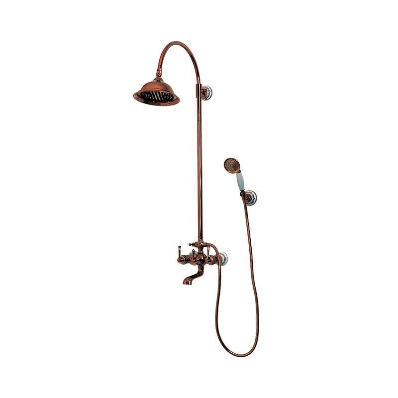 NEWARC PERA BATARYALI DUŞ ÜNİTESİ PARLAK BAKIR