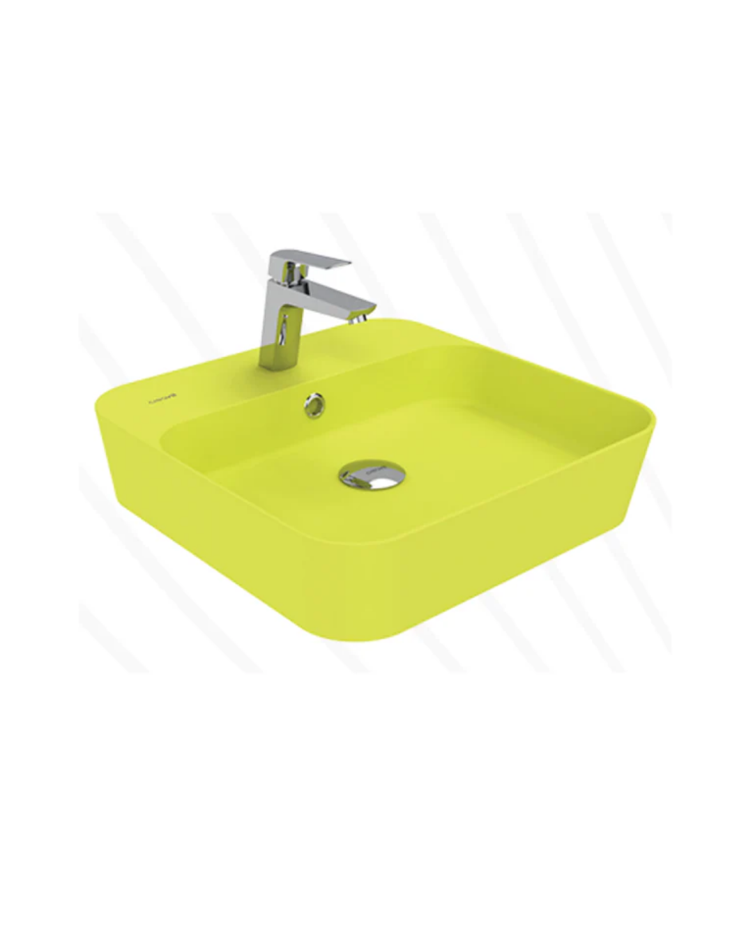 Creavit Loop Kare Çanak Lavabo Neon LP046-00NN