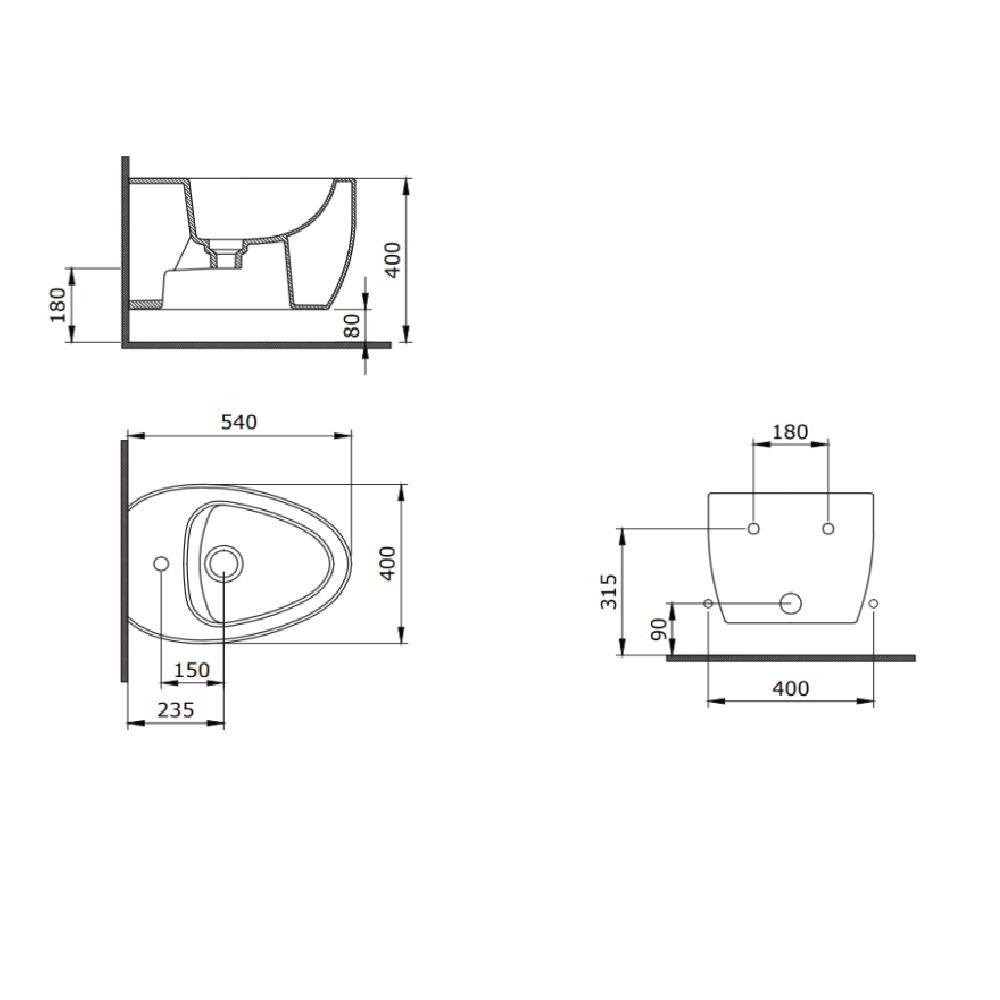 Bocchi Etna Asma Bide Bisküvi 1117-014-0120