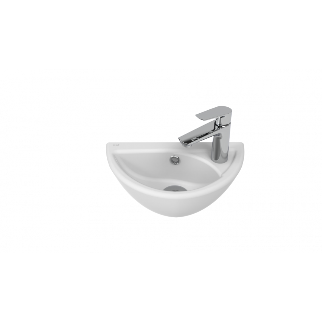 Creavit TP040 Oval Lavabo 23X40 cm Beyaz