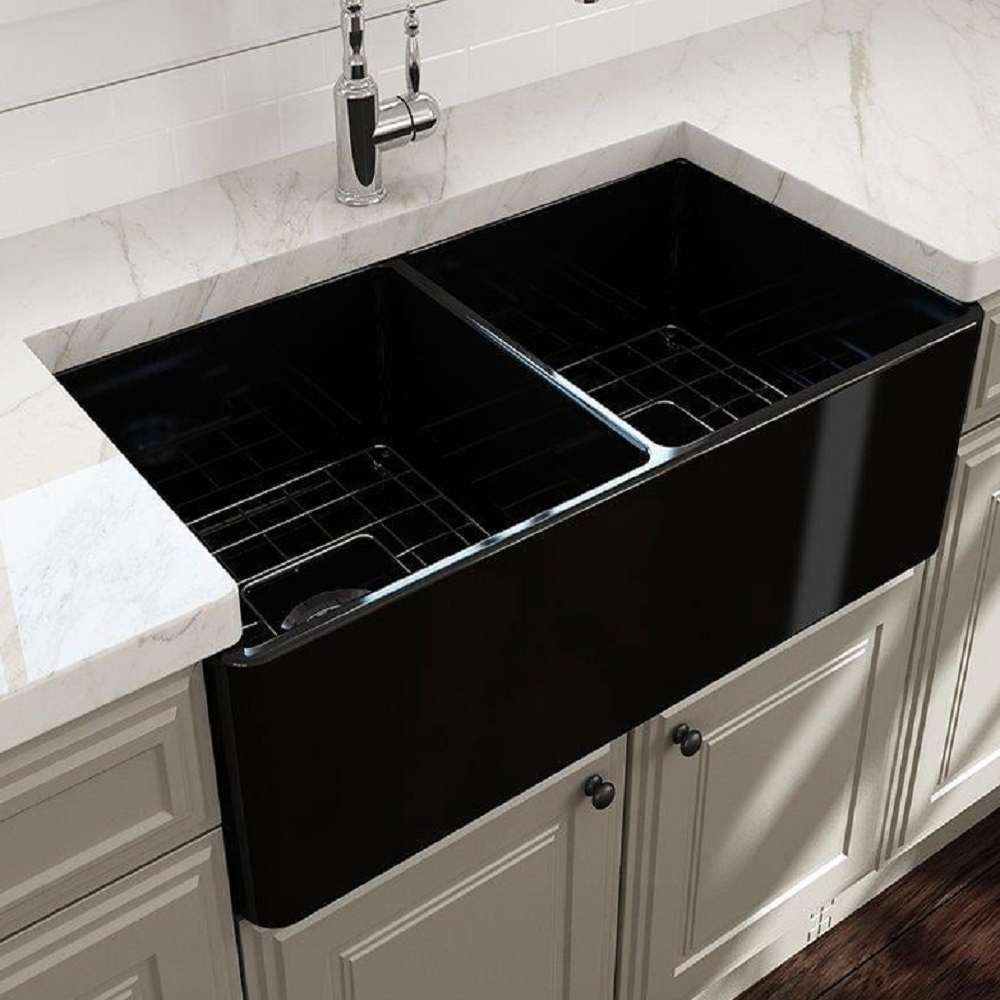 Bocchi Lavello Mutfak Evyesi 85 cm Mat Siyah 1139-005-0120