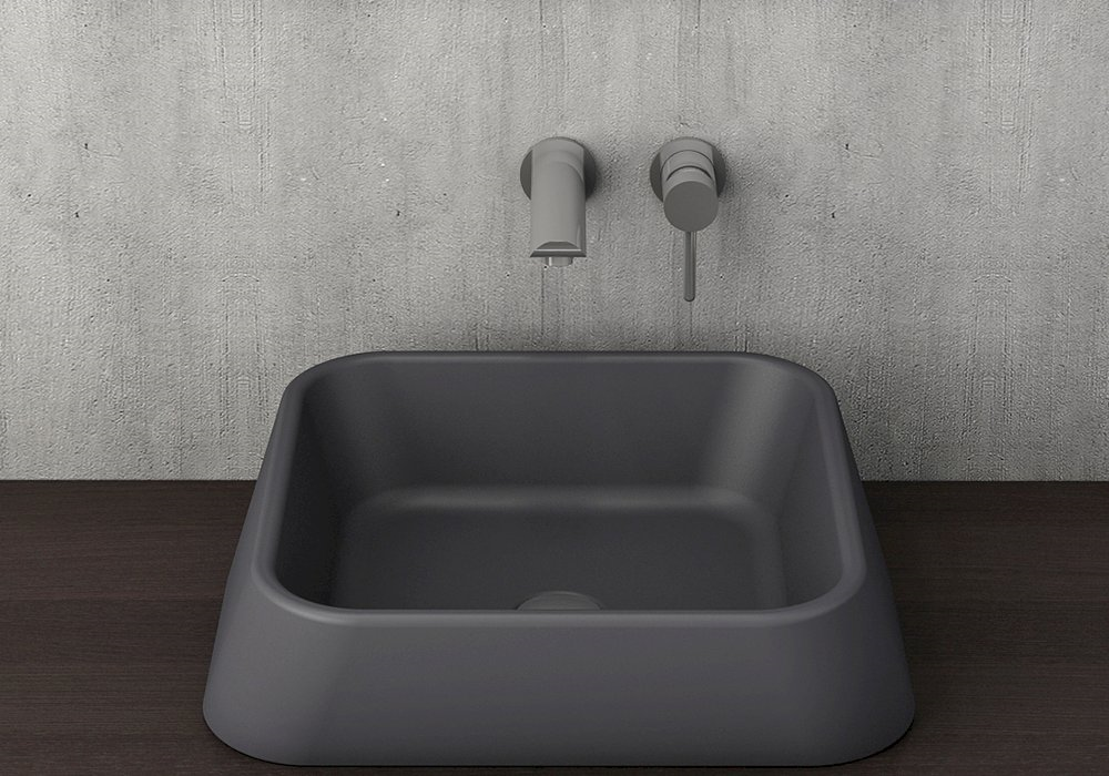 Bocchi Firenze  Çanak Lavabo Mat Antrasit 1005-020-0125