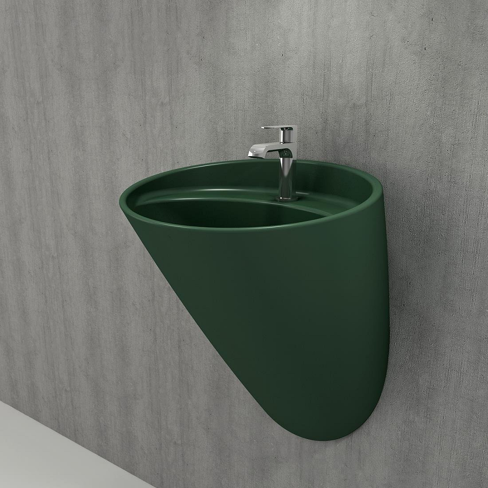 Bocchi Venezia Asma Monoblok Lavabo Mat Yeşil 1083-027-0126
