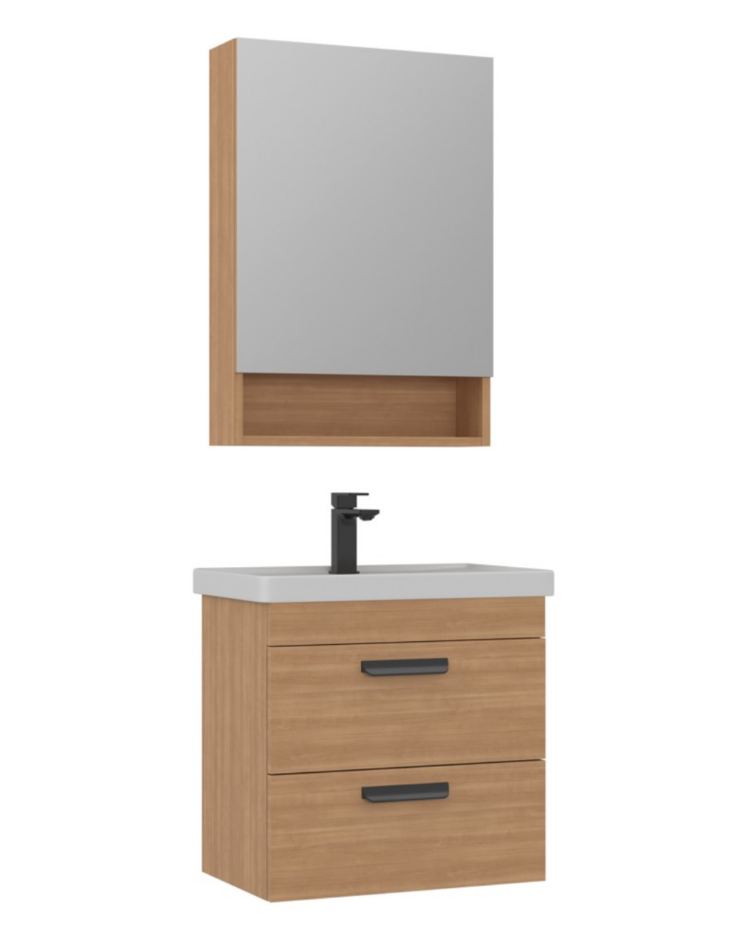 Orka Nova 60 CM Banyo Dolabı Takım Morgana Kiraz