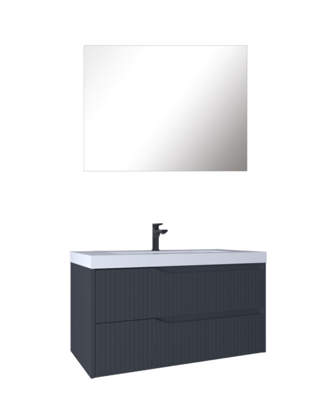 Kobos Infinity Banyo Mobilyası Takımı Çekmeceli