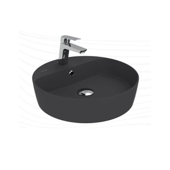 Creavit LP146 Loop 45cm Masa Üstü Çanak Lavabo Mat Antrasit