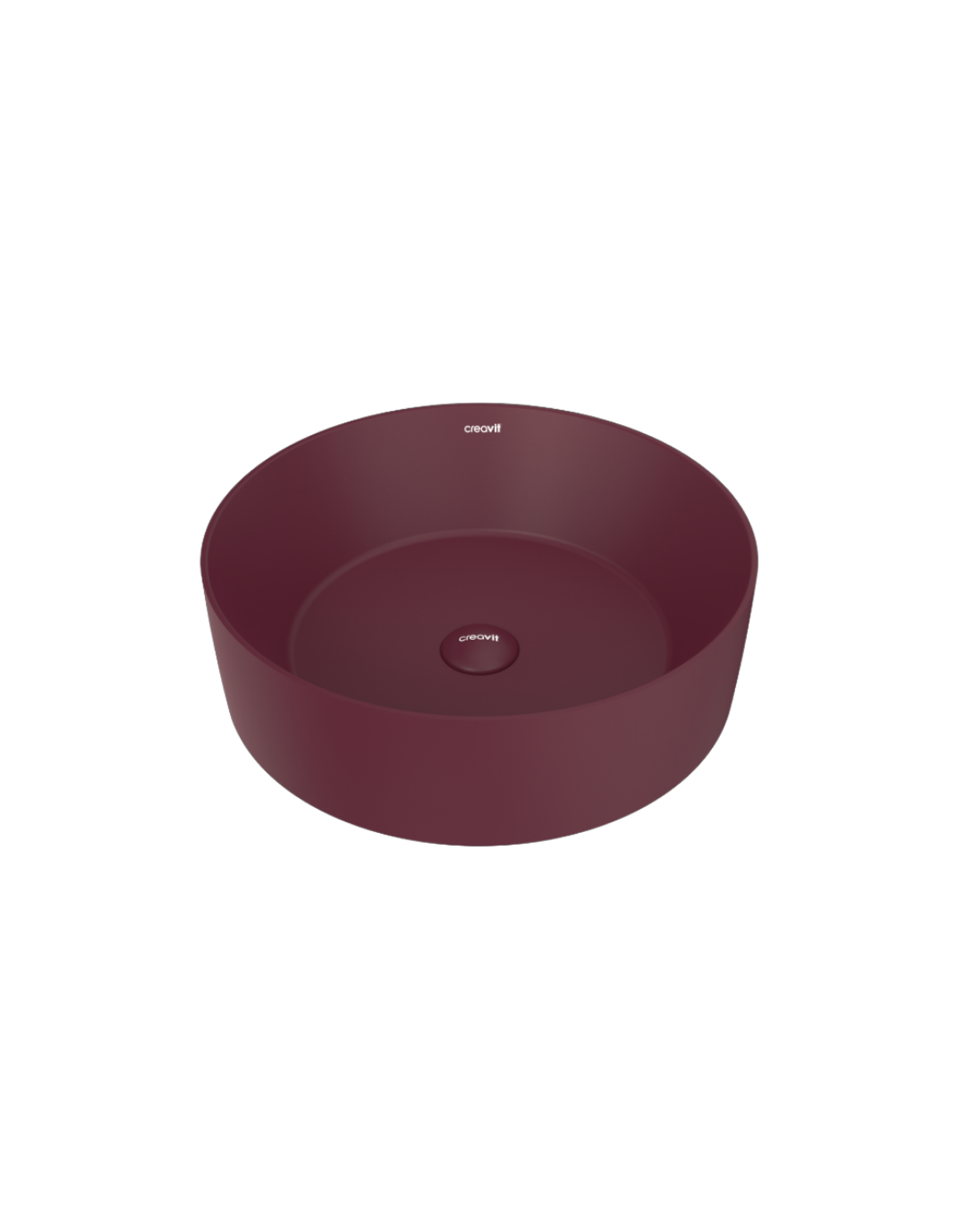 Creavit Nice Tezgah Üzeri Lavabo Ø45 cm Berry NC045.00BR