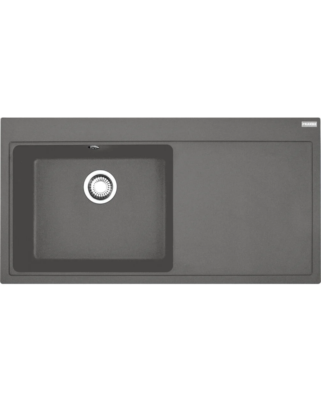 Franke Mythos MTG 611-100 Sağ Damlalıklı Granit Evye Stone Grey
