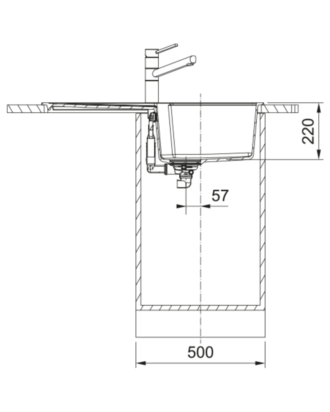 Franke Urban UBG 611-86 Sahara Tezgah Üstü Evye