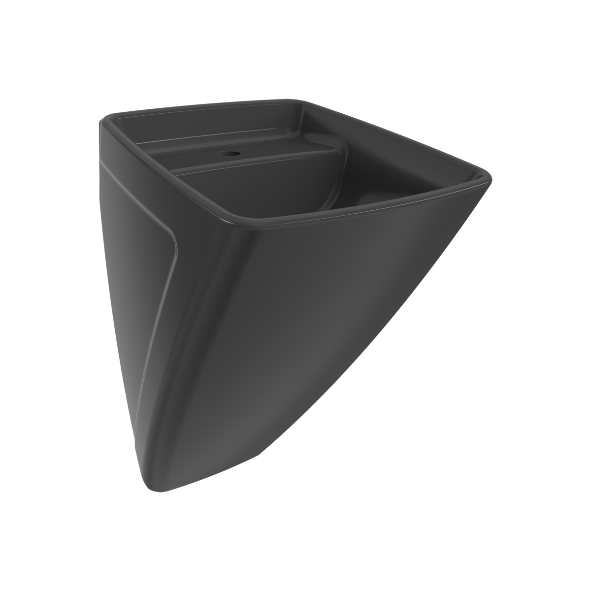 Bocchi Firenze Asma Monoblok Lavabo Parlak Siyah 1082-005-0126