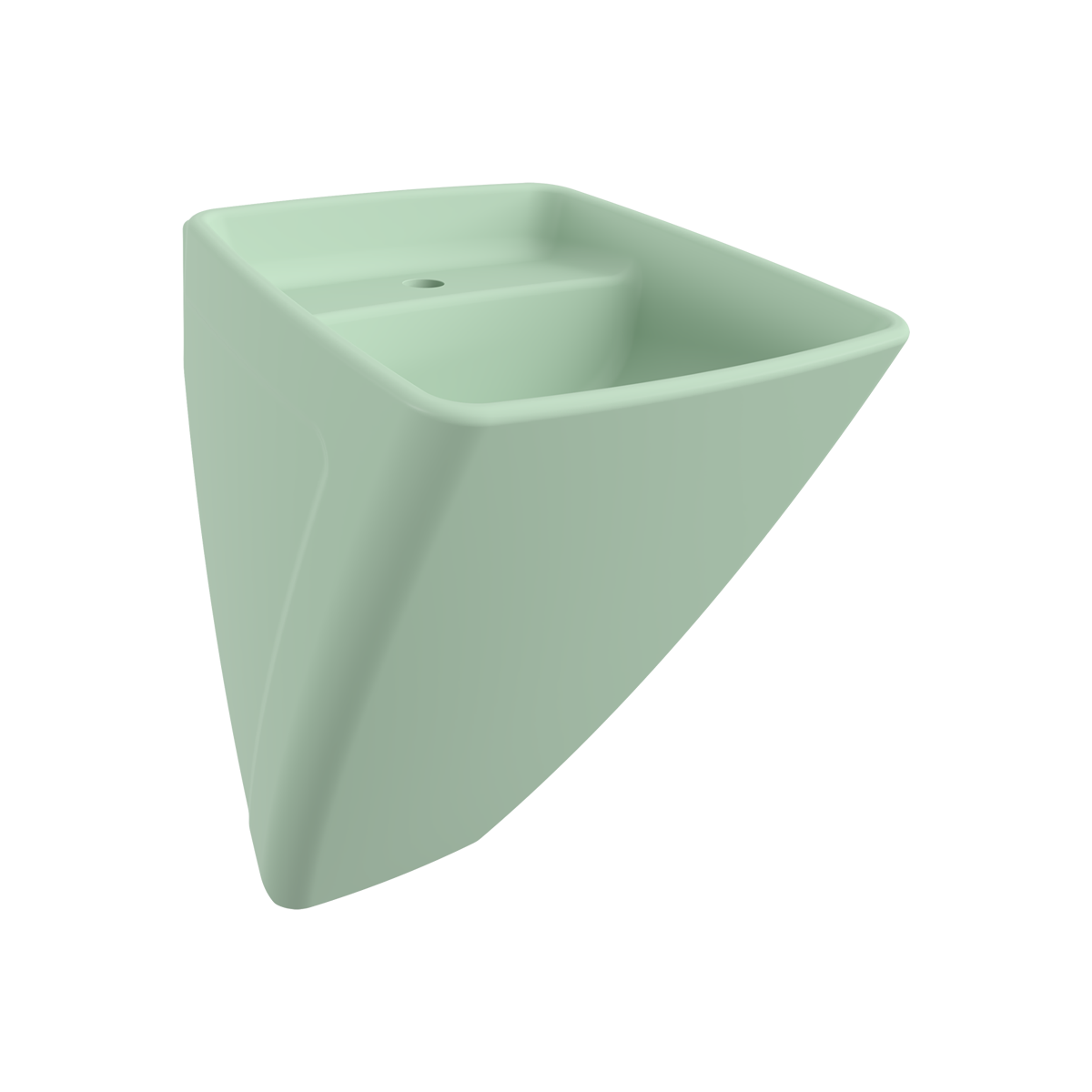 Bocchi Firenze Asma Monoblok Lavabo Mat Mint Yeşil 1082-033-0126