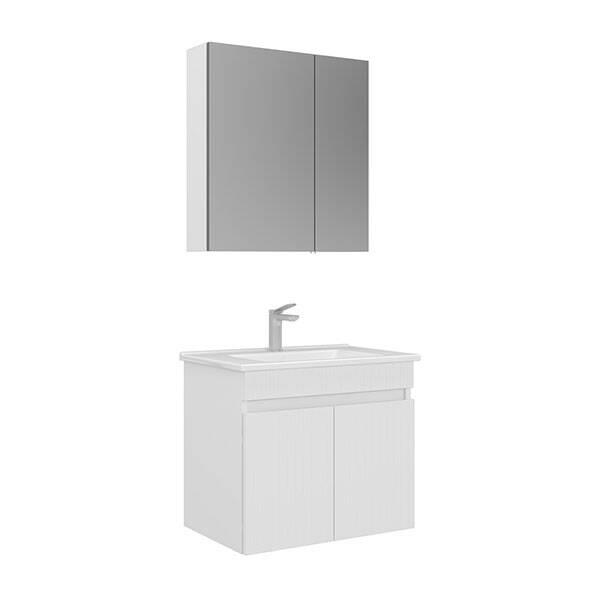 Orka Tivoli 65 cm Banyo Dolabı Takım Mat Beyaz
